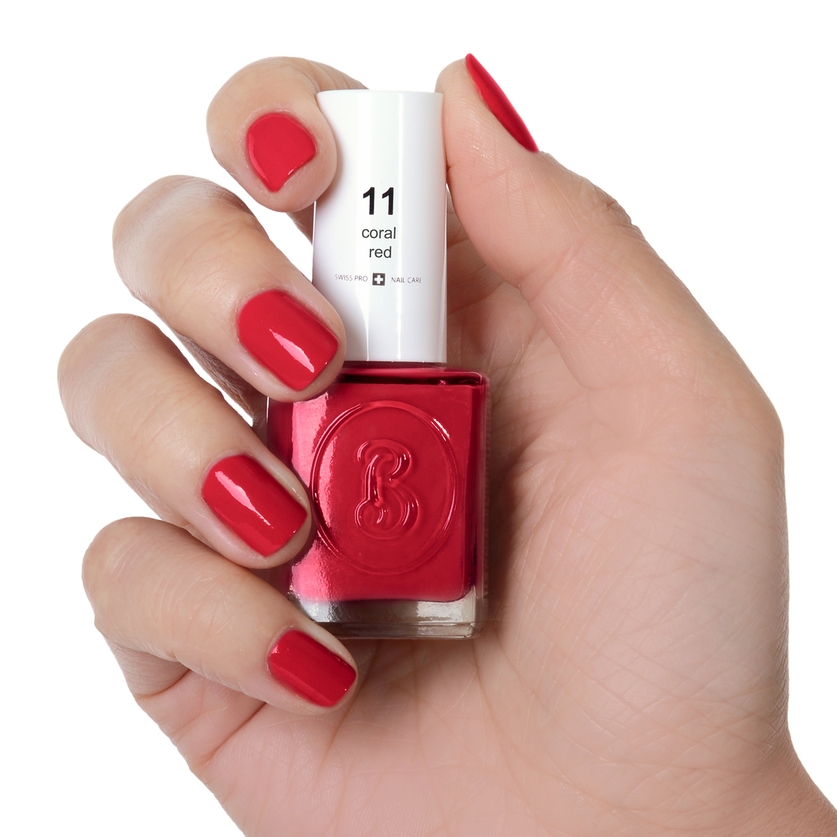 Berenice Oxygen Nail Polish / 11 coral red