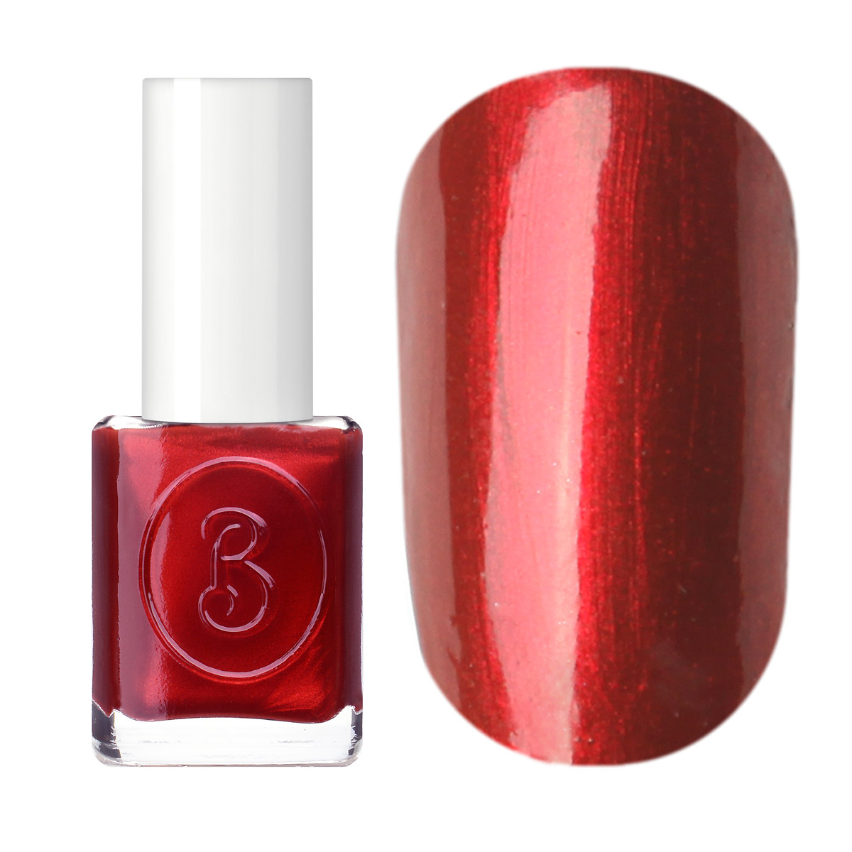Berenice Oxygen Nail Polish / 28 red fire