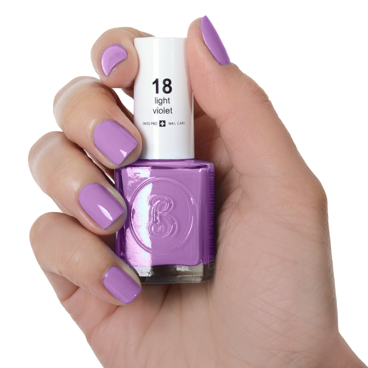 Berenice Oxygen Nail Polish / 18 light violet